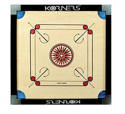 KORNERS Wooden Carrom Board 26 inch