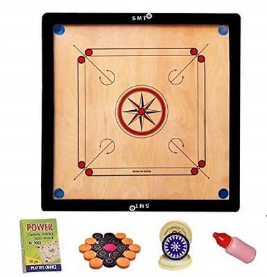 SMT 32 Inch Carrom Board with Coins