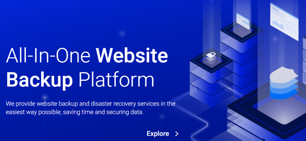 BackupGuard homepage