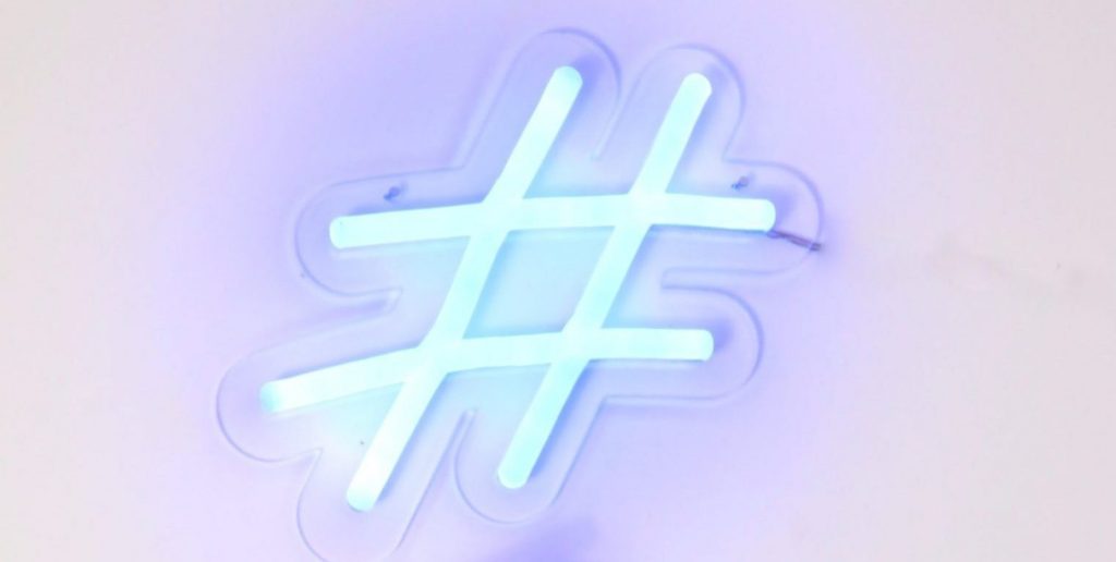 Image of hashtag