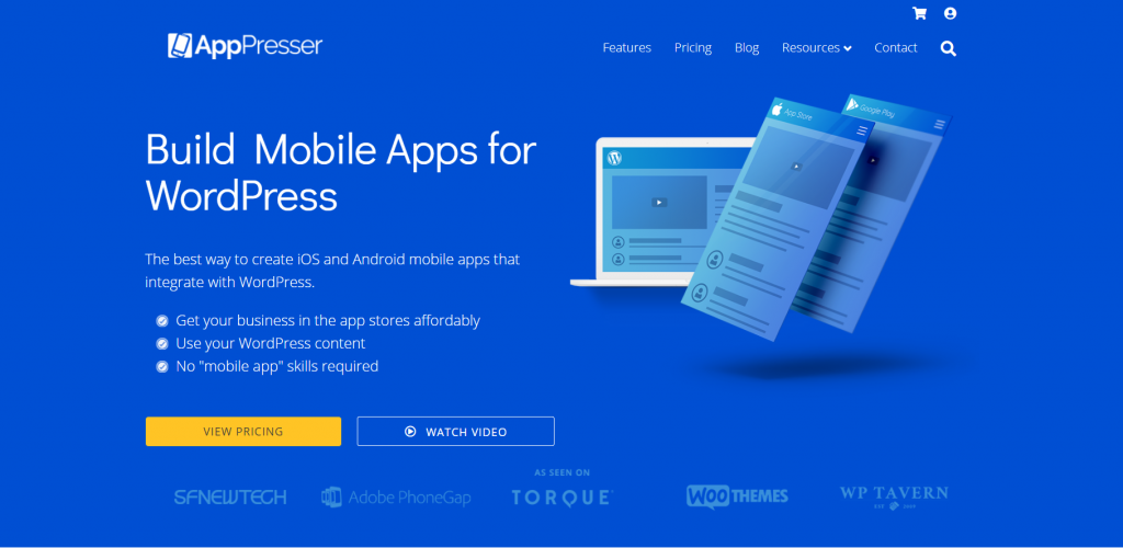 AppPresser homepage