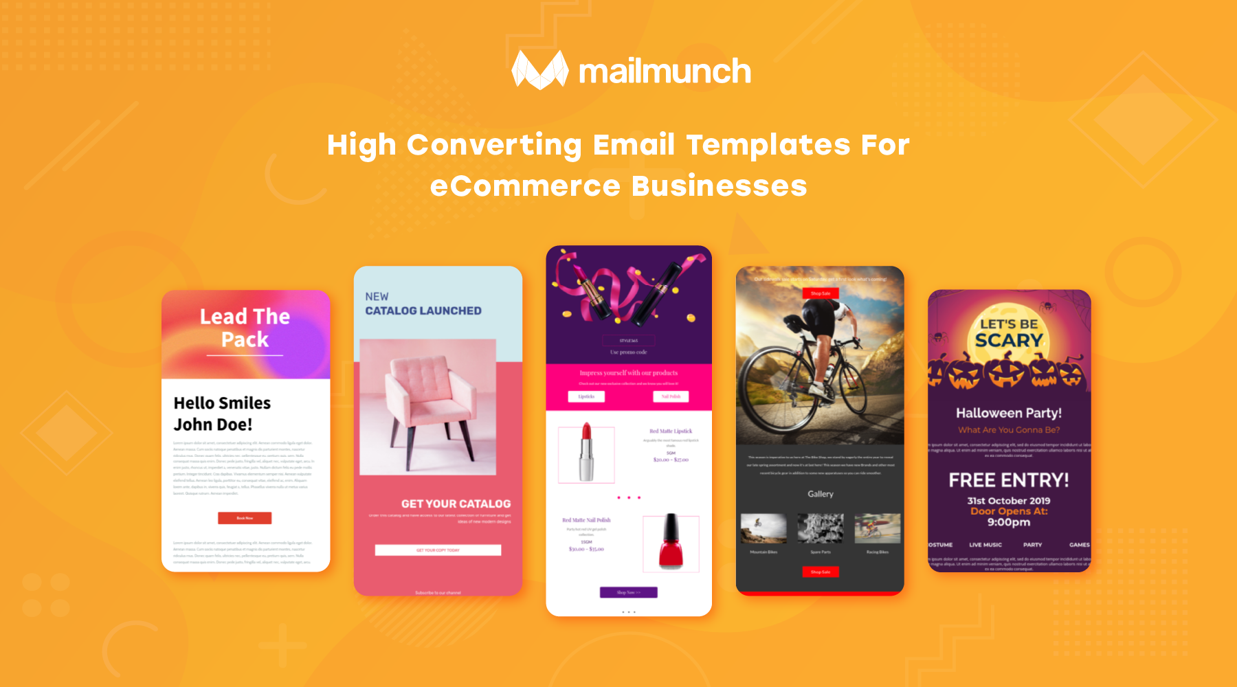 Free email templates for your e-commerce business 