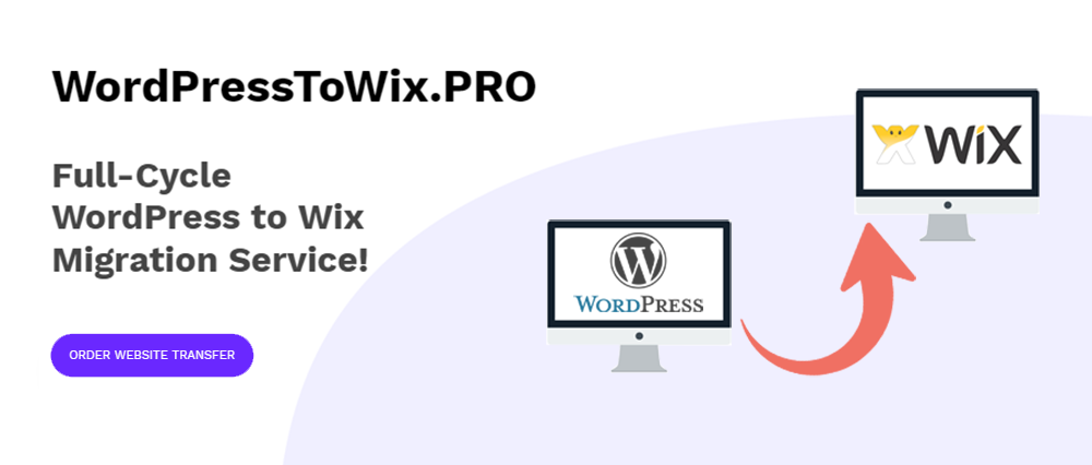 WordPressToWix website