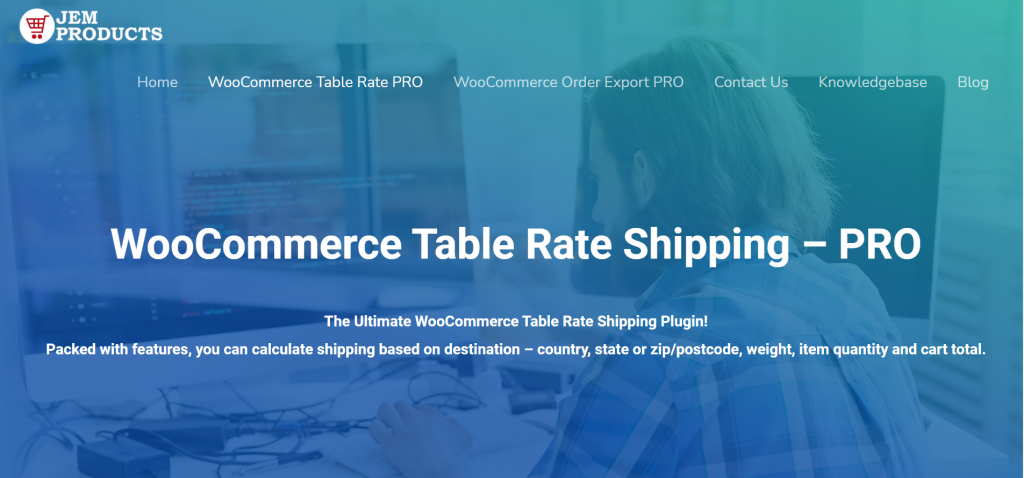 WoComerce Table Rate Shipping website