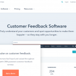 Customer Feedback HubSpot website