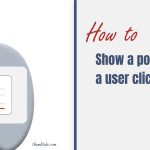 How To Show a Popup When a User Clicks a Link