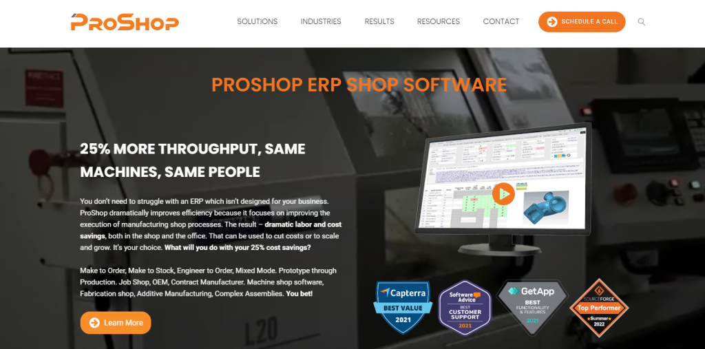ProShop website