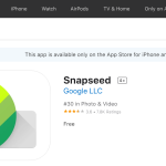 Snapspeed on App Store